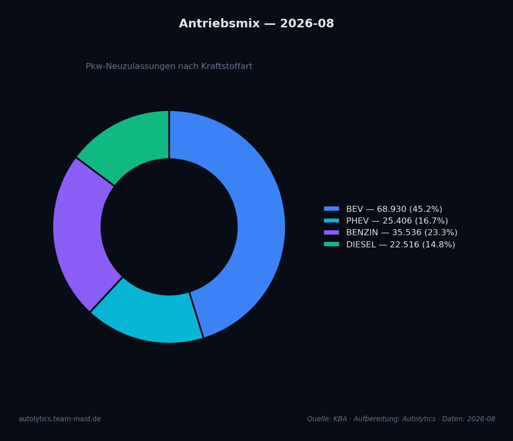 Datenvisualisierung — antriebsmix