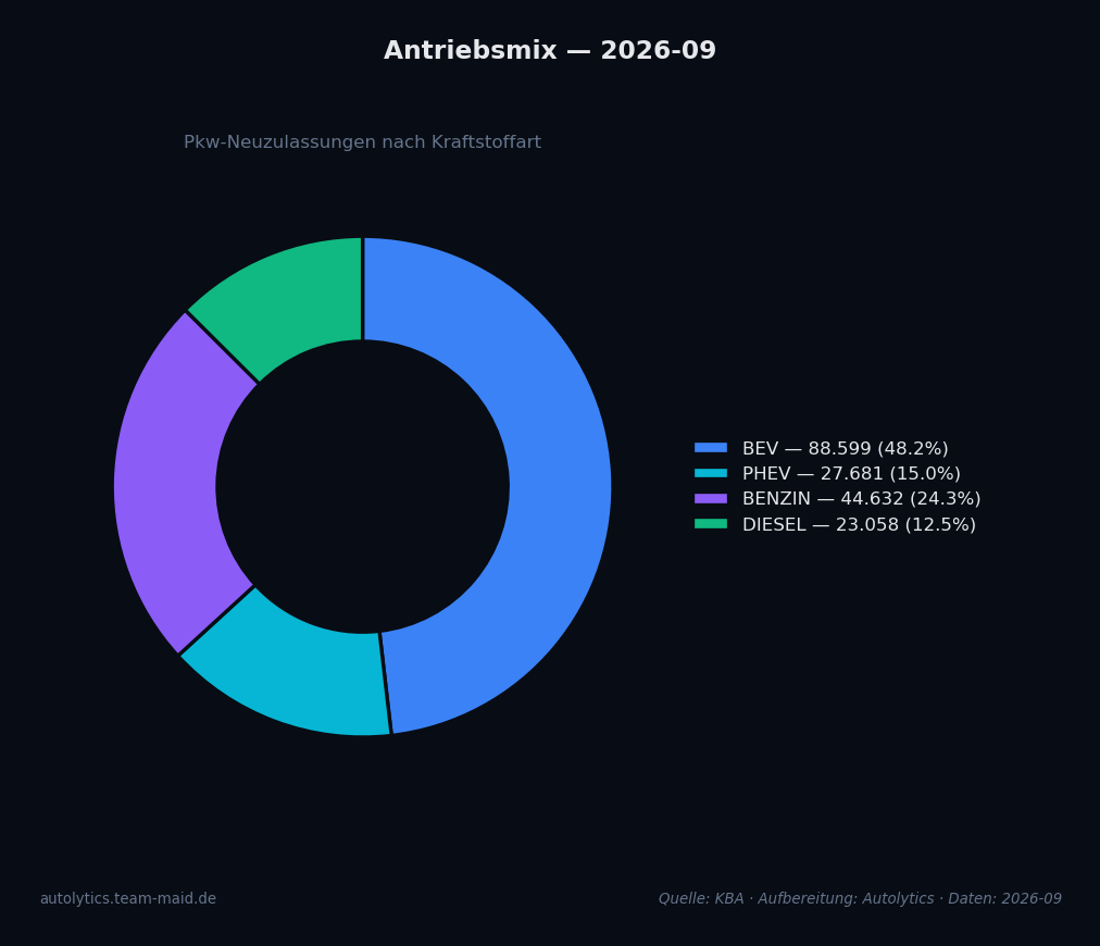 Datenvisualisierung — antriebsmix